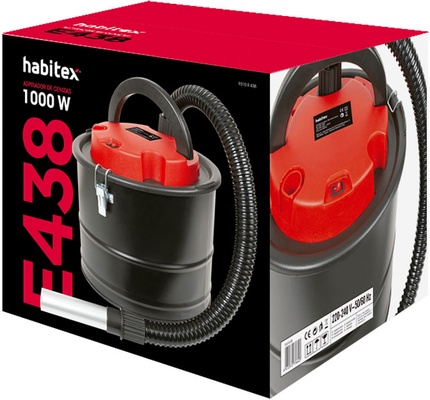 Habitex Aspirador Cenizas  E438 18 litros 1000w